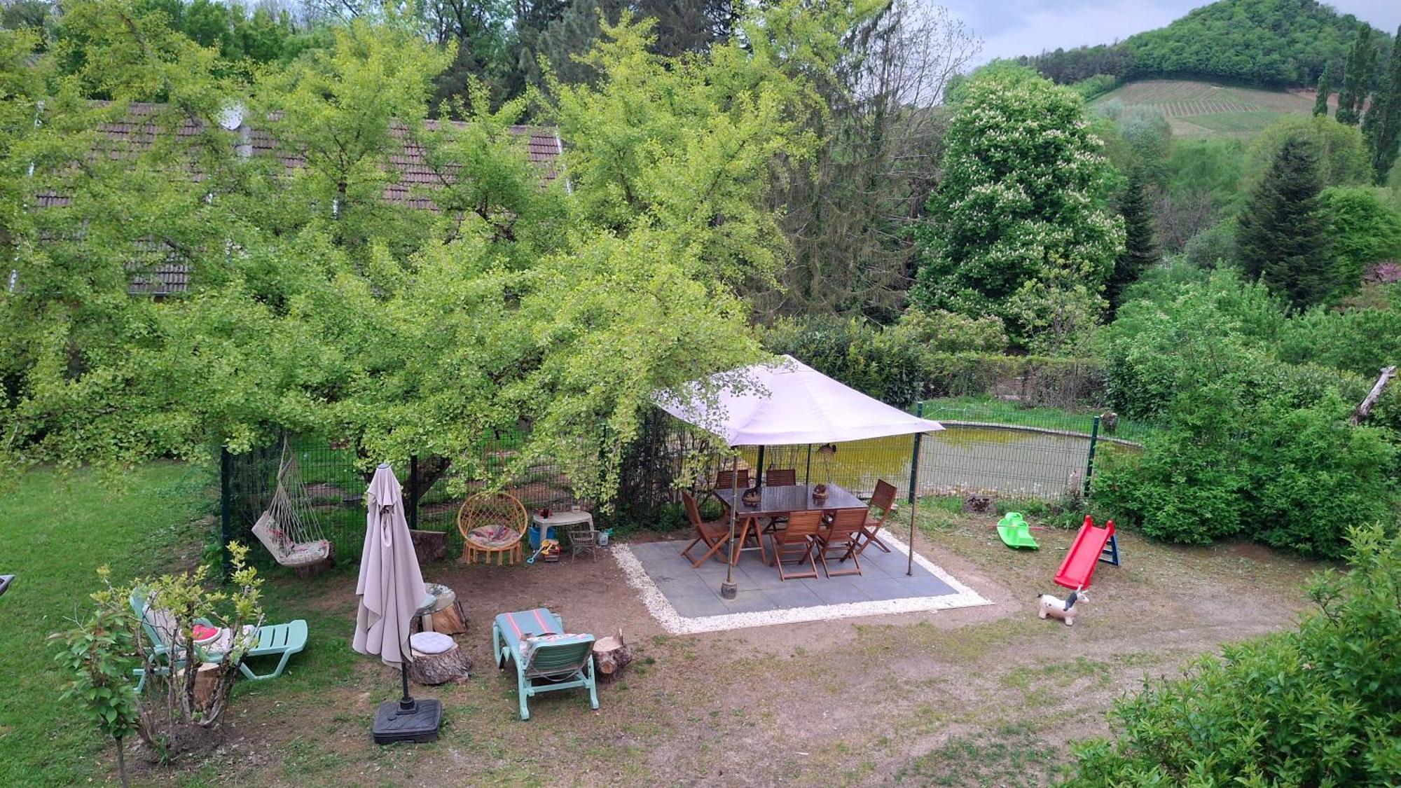 Studio Dans Belle Maison Ancienne Et Jardin Ferme L'Etoile  エクステリア 写真